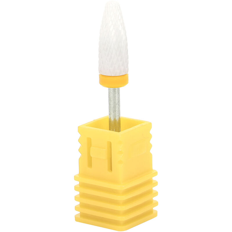 foto del prodotto accessori per smerigliatrice elettrica a forma di testa di mais, adatti per incisione, lucidatura, lucidatura e altri tipi di lavori sulle unghie