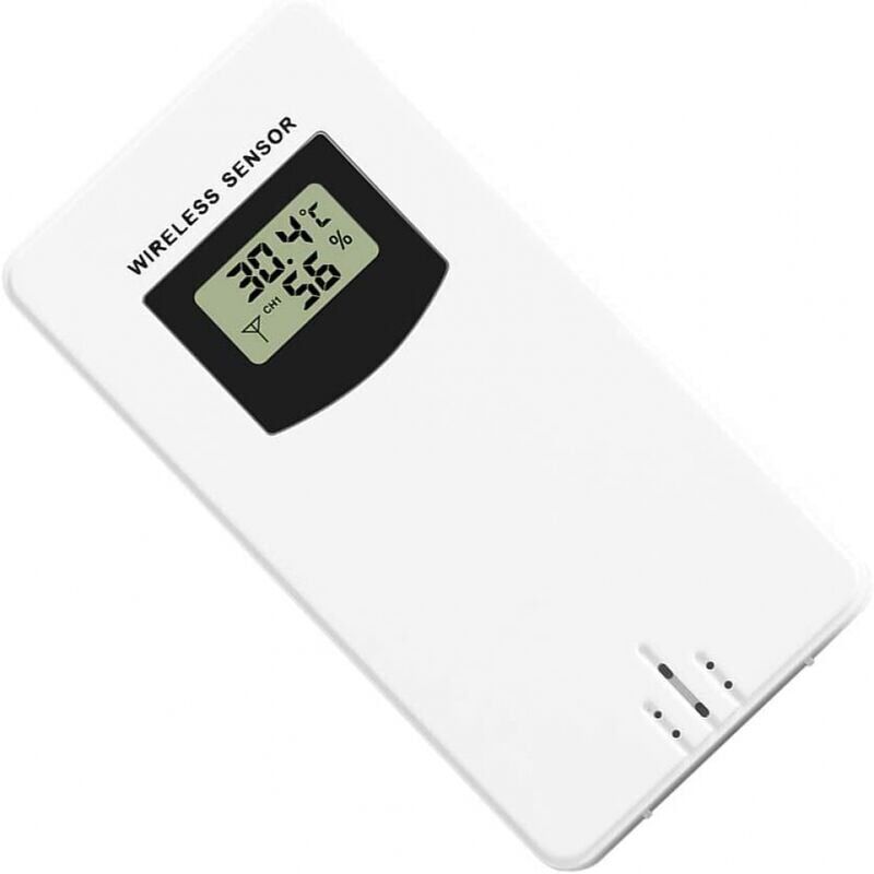 foto del prodotto accessori per stazione meteorologica, sensore di sostituzione esterno per sonda di temperatura con sensore wireless