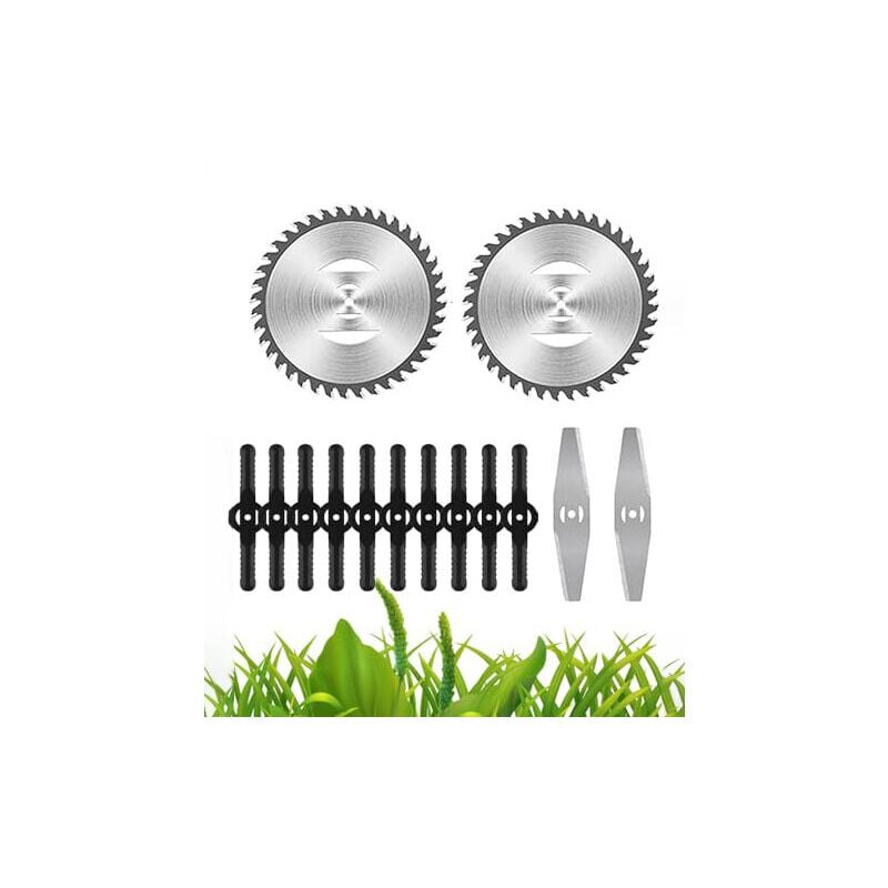 foto del prodotto accessori per tosaerba lame per tagliaerba elettrico lame per seghe asta telescopica leggera per taglio erba, vialetti e manutenzione del giardino,