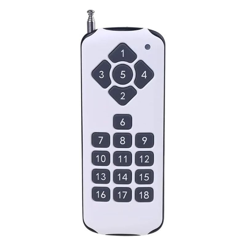 foto del prodotto accessori per utensili multifunzione telecomando rf ask a 18 canali 433 mhz e 18 tasti, trasmettitore wireless ad alta potenza per allarme