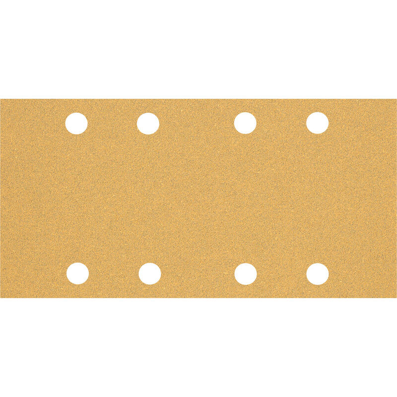 foto del prodotto accessori professional 50x expert c470 carta abrasiva con 8 fori per legno duro, vernice su legno, 93x186 mm, grana60, levigatrice orbitale bosch