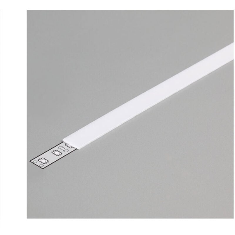 foto del prodotto accessori profili diffusori 10,2 mm 15,4 mm 19,2 mm bianco 10,2 mm 2000 mm