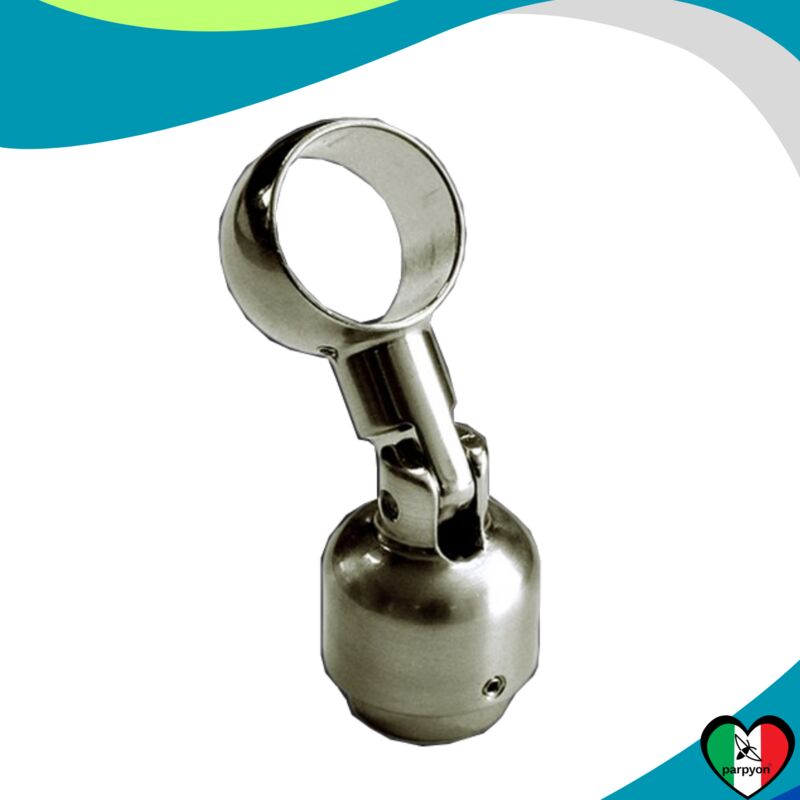 foto del prodotto accessori ringhiera supporto snodato tubo corrimano