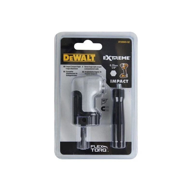 foto del prodotto accessori testa ad angolo per avvitatore dt20503 dewalt