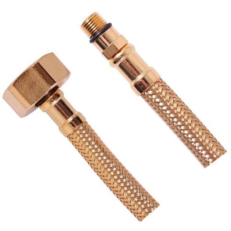 foto del prodotto accessori tubo flessibile 350 mm, oro 33415 sapho