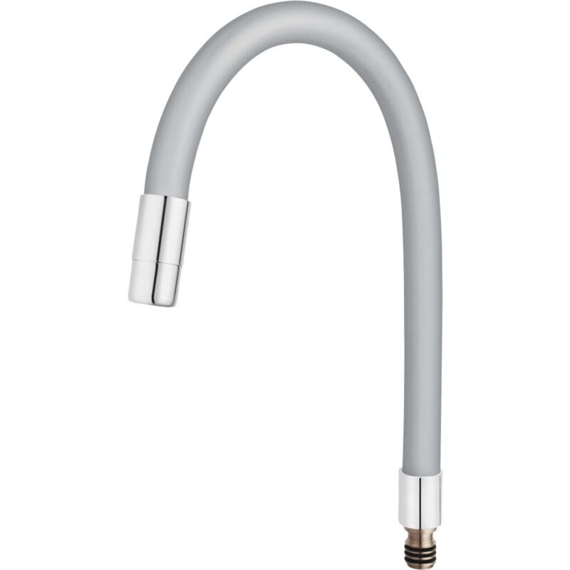 foto del prodotto accessori tubo per miscelatore per lavello, grigio argento cromo ram70710,0s novaservis