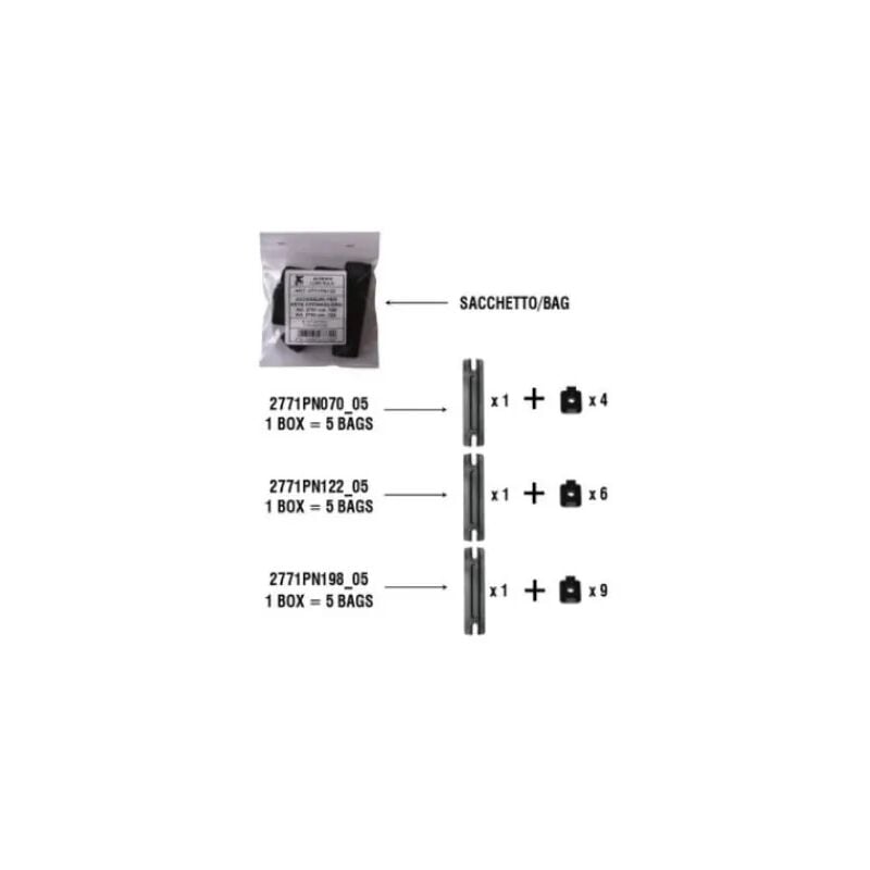foto del prodotto accessori x cremagliera 2750