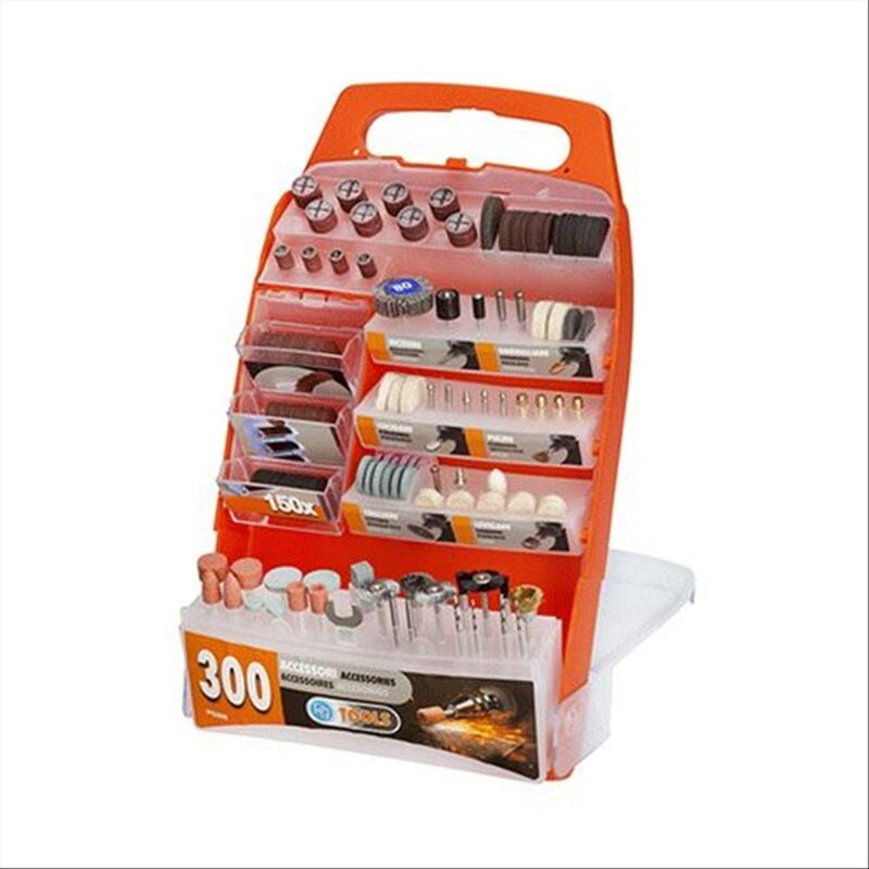 foto del prodotto accessori x mini trapano kit 300 pz