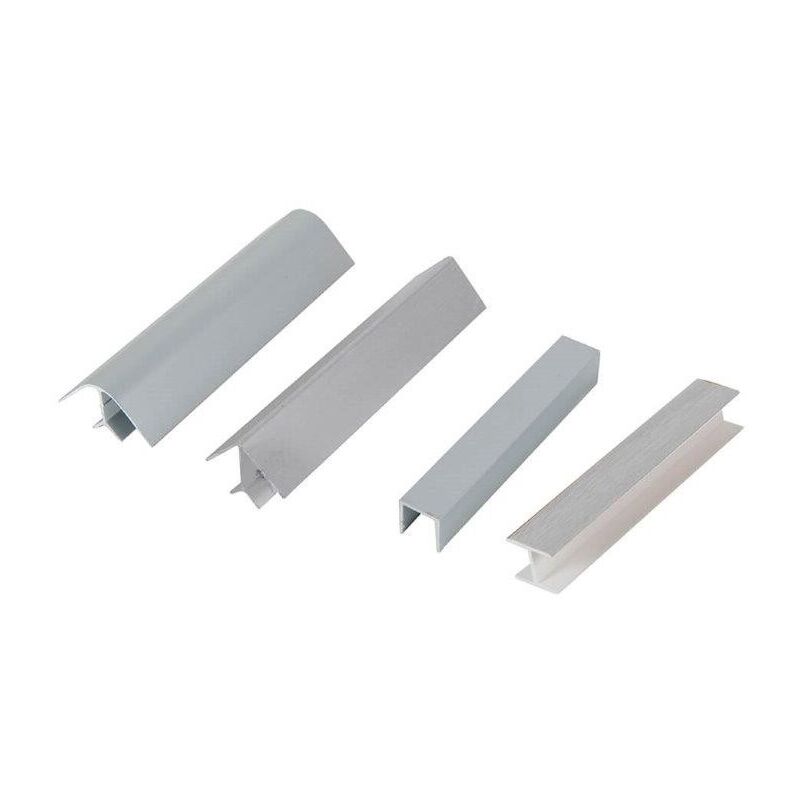 foto del prodotto accessori zoccoli 150 mm colore alluminio