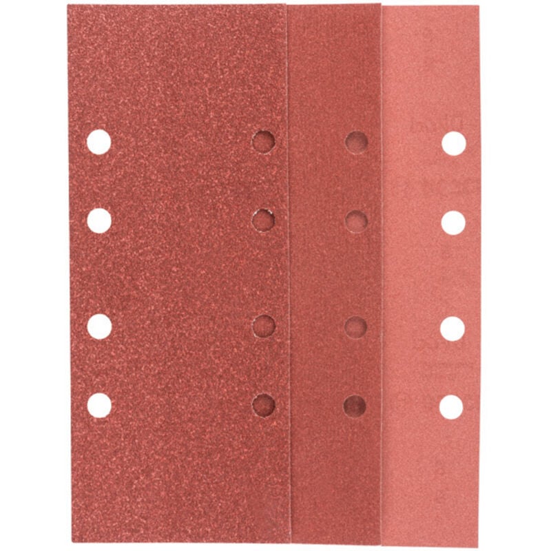 foto del prodotto accessories 2607019499 kit carta abrasiva orbitale perforato dimensione dei grani 60, 80, 120, 240 l x l 230 mm bosch