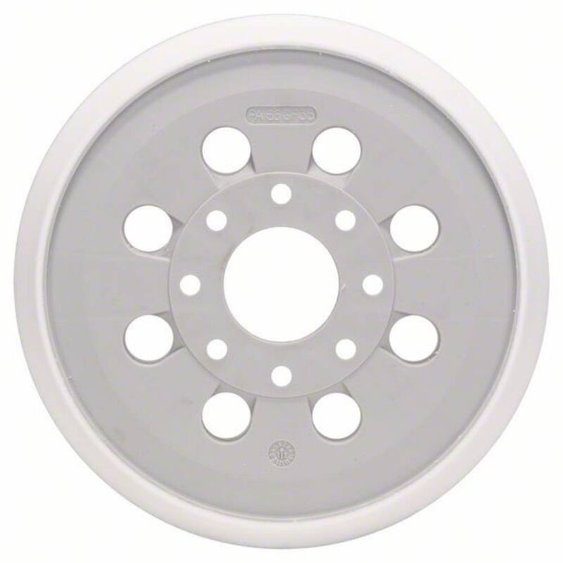 foto del prodotto accessories 2608000351 platorello extramorbido, 125 mm diametro 125 mm adatto per dettagli levigatrice eccent bosch