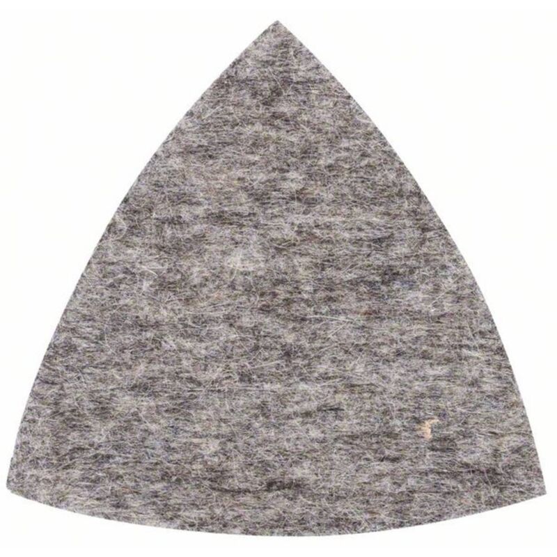foto del prodotto accessories 2608613016 feltro lucidante per molatore triangolare, duro, 93 mm 93 mm 1 pz. bosch