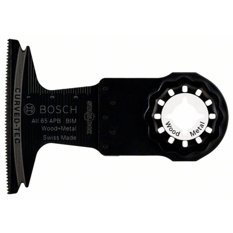 foto del prodotto accessories 2608661907 aiz 65 bb bimetallico lama per tagli dal pieno 65 mm 5 pz. bosch