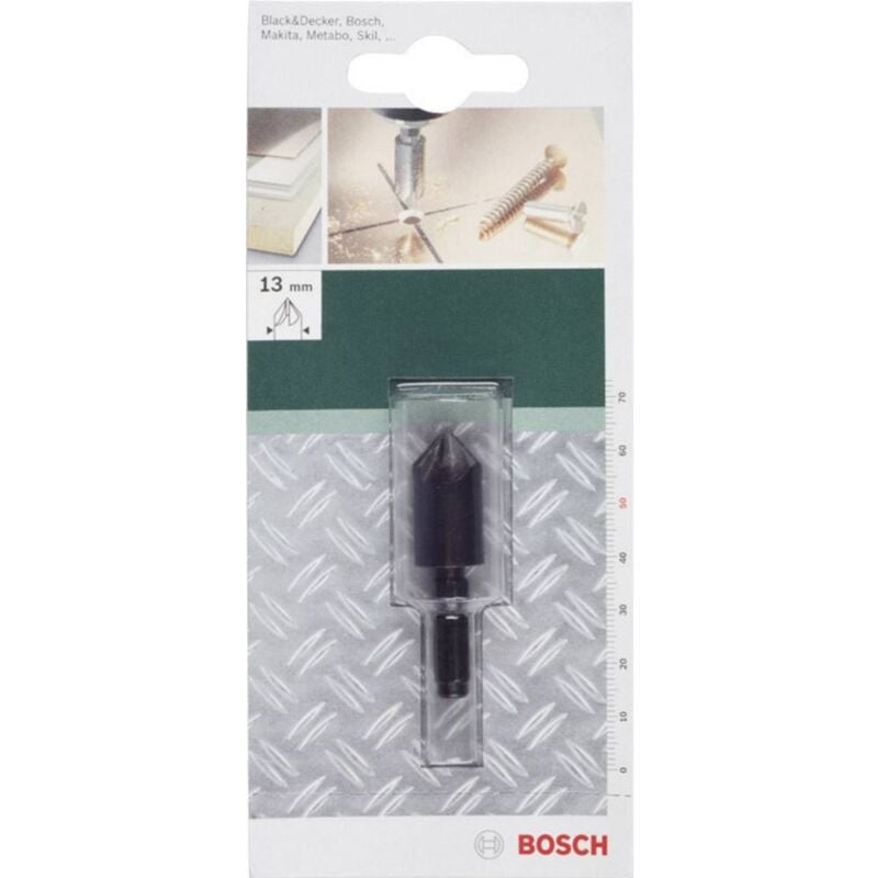 foto del prodotto accessories 2609255126 svasatore conico 13 mm acciaio per utensili 1 4 6.3 mm 1 pz. bosch