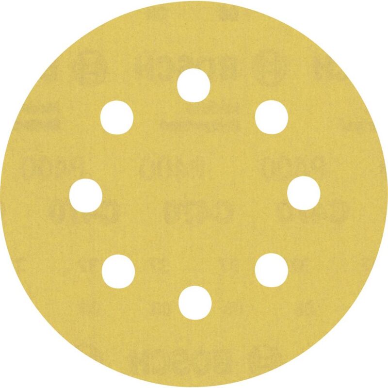 foto del prodotto accessories expert c470 2608900801 carta abrasiva eccentrica perforato dimensione dei grani 400 115 mm 5 pz. bosch