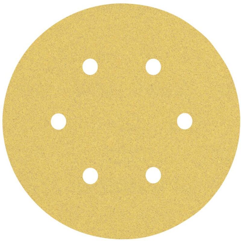 foto del prodotto accessories expert c470 2608900816 carta abrasiva eccentrica perforato dimensione dei grani 100 150 mm 5 pz. bosch