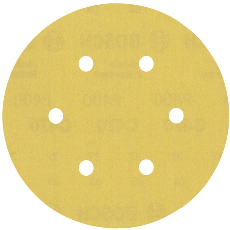 foto del prodotto accessories expert c470 2608900821 carta abrasiva eccentrica perforato dimensione dei grani 400 150 mm 5 pz. bosch