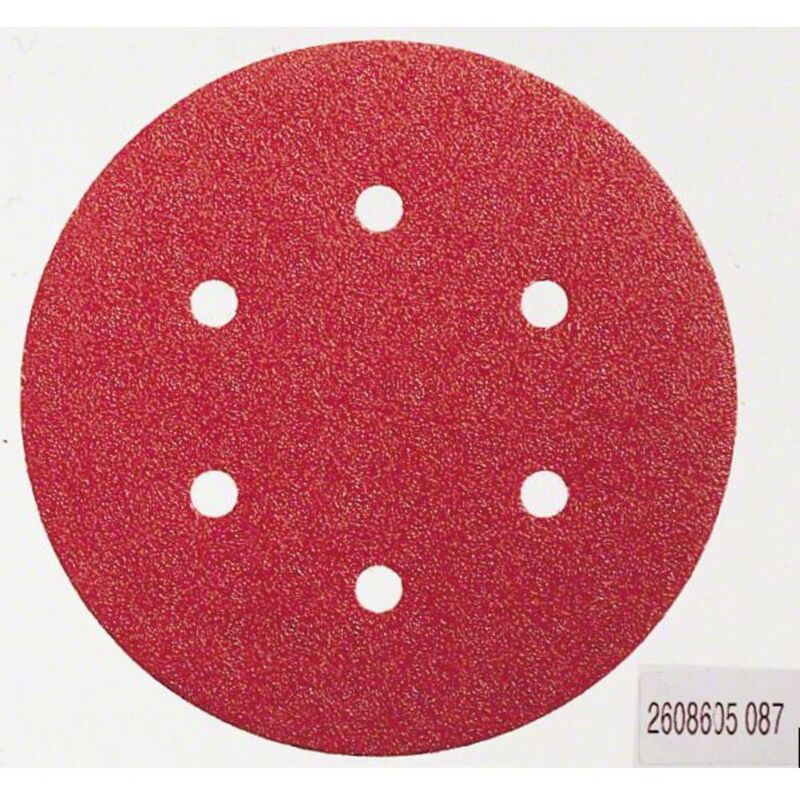 foto del prodotto accessories expert for wood 2608605720 carta abrasiva eccentrica a strappo, perforato dimensione dei grani 120 bosch