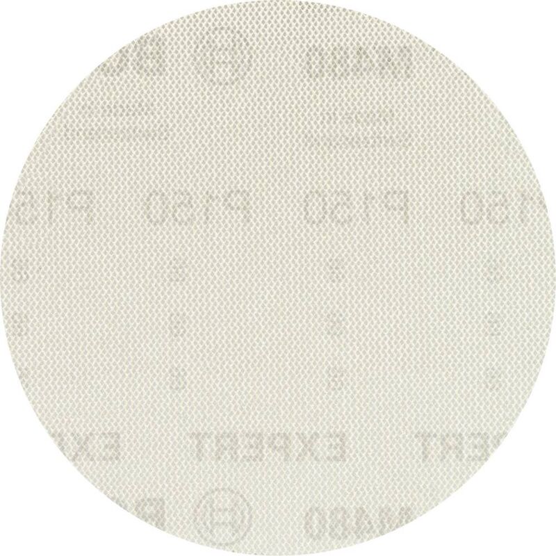 foto del prodotto accessories expert m480 2608900692 rete di levigatura rotorbitale non perforato dimensione dei grani 150 150 bosch