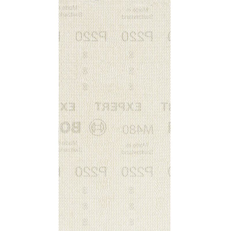 foto del prodotto accessories expert m480 2608900748 rete per levigatrici orbitali non perforato dimensione dei grani 220 l x l 1 bosch