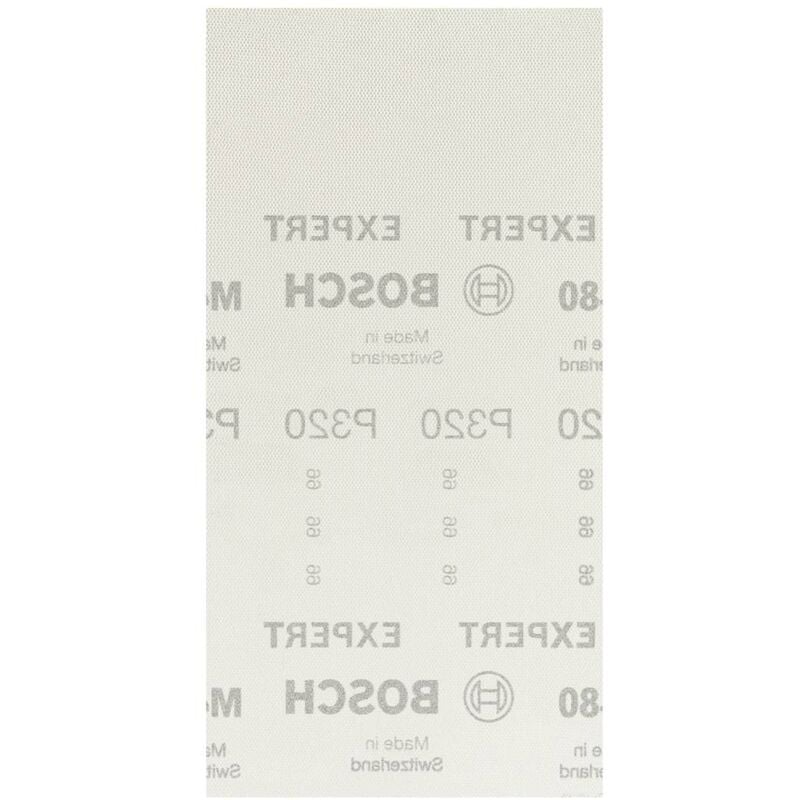 foto del prodotto accessories expert m480 2608900768 rete per levigatrici orbitali non perforato dimensione dei grani 320 l x l 2 bosch