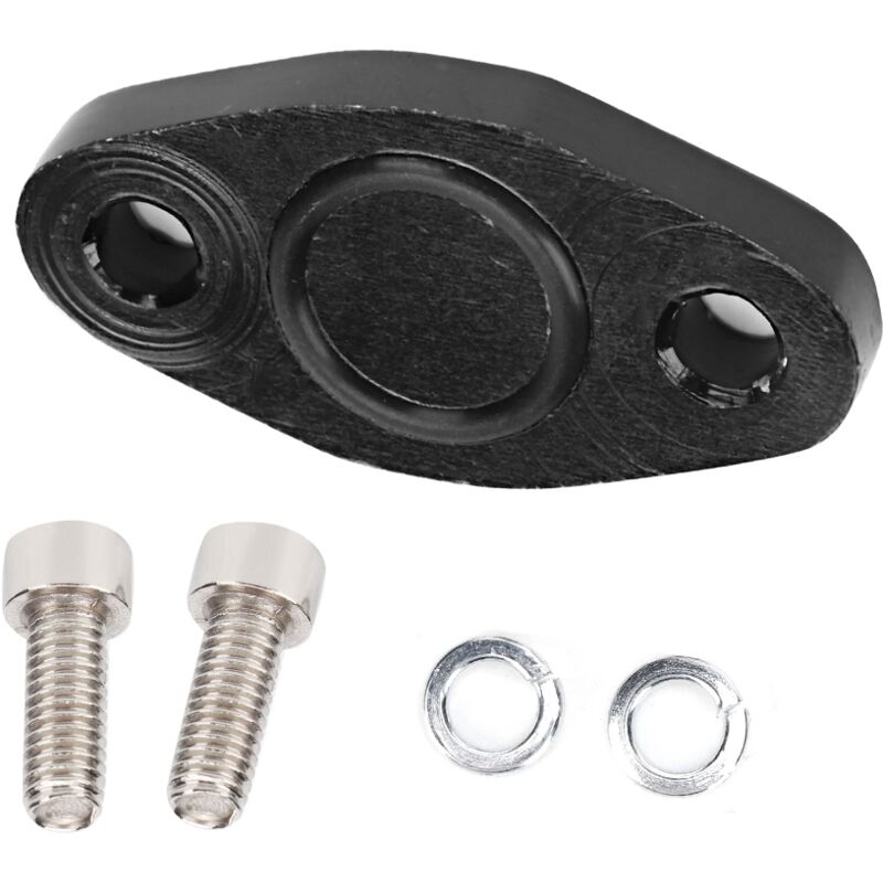 foto del prodotto accessorio di scarico in alluminio billet per piastra di blocco eliminazione motore 18t sai adatto per mk4 tt b5 b6 zoternen
