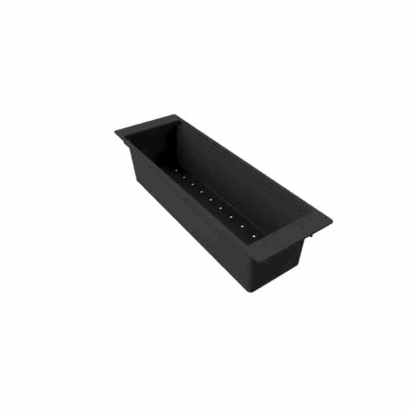 foto del prodotto accessorio elleci colander element 418 materiale polipropilene nero avp035bk