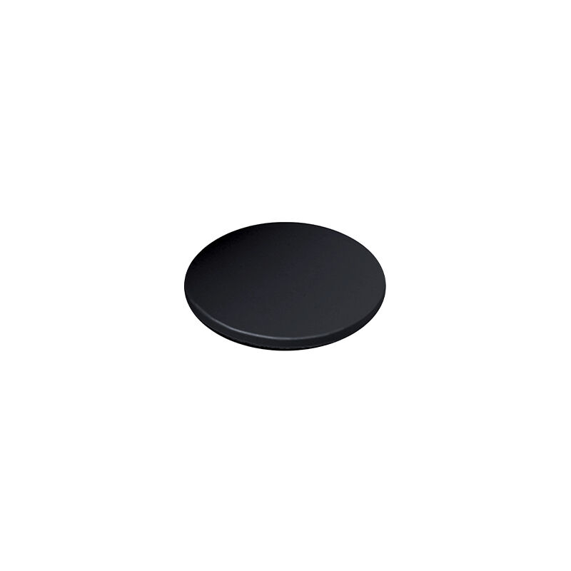 foto del prodotto accessorio elleci cover piletta element materica in materiale composito nero black akcp1286