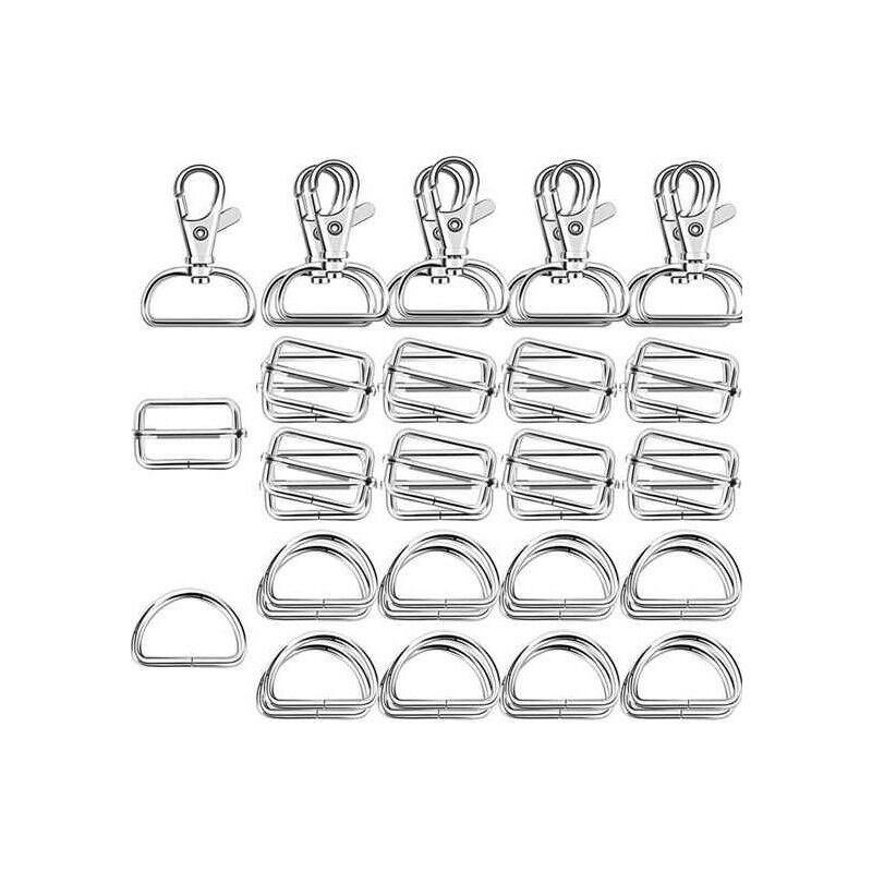 foto del prodotto accessorio la fabbricazione di moschettone per borse con ganci rotanti per carte