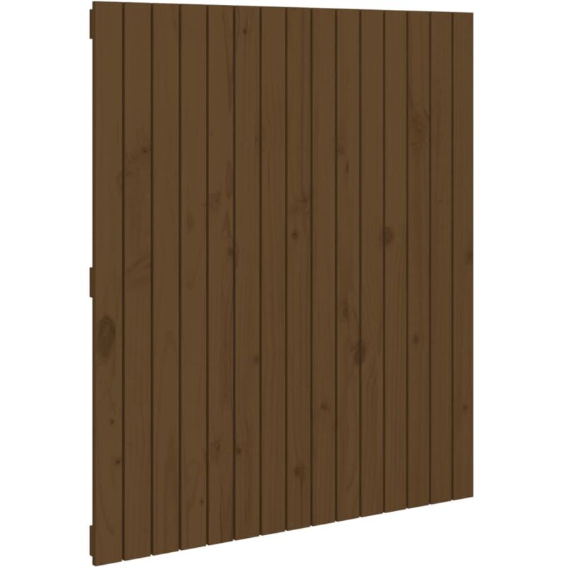 foto del prodotto accessorio per letto testiera pensile camera da letto 95,5 x 3 x 110 cm legno massello marrone chiaro tdl0202559
