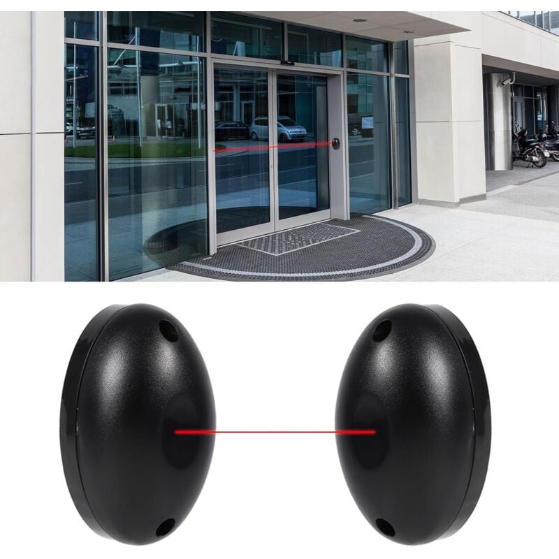 foto del prodotto accessorio per motorizzazione fotocellule, per motorizzazione cancelli, compatibili con la portata, portata 20 m, la maggior parte dei tipi di