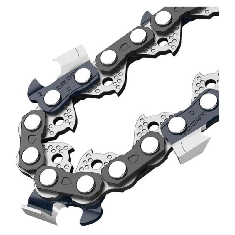 foto del prodotto accessorio per motosega, confezione da 2 catene a 57 maglie per motosega con guida da 40 cm 16 pollici ,