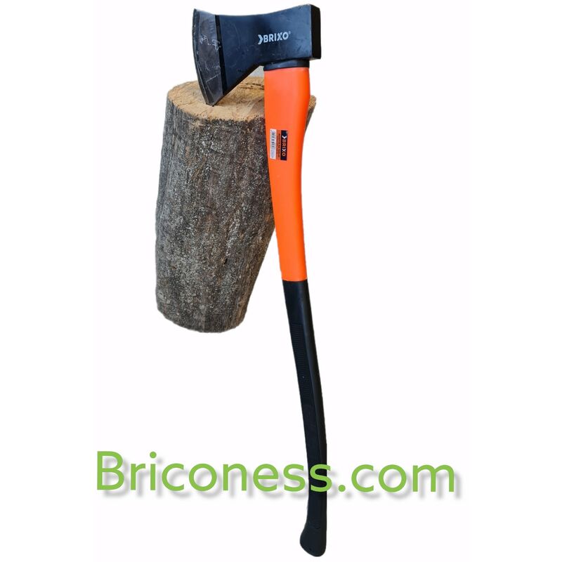foto del prodotto accetta ascia spaccalegna 2.5 kg manico in fibra brixo