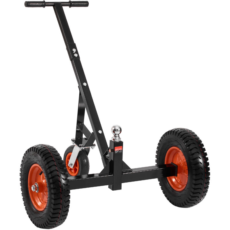 foto del prodotto acciaio al carbonio trailer dolly capacit di carico del gancio di traino di 1200 libbre, regolazione dell altezza di 18 e 22 , sfera da 2 ,