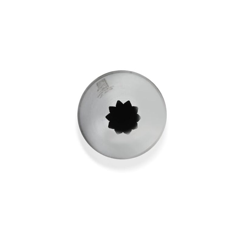 foto del prodotto acciaio inossidabile beccuccio petit four a stella inox, diam, 10 denti, 2116.07, diametro 0.7 cm de buyer