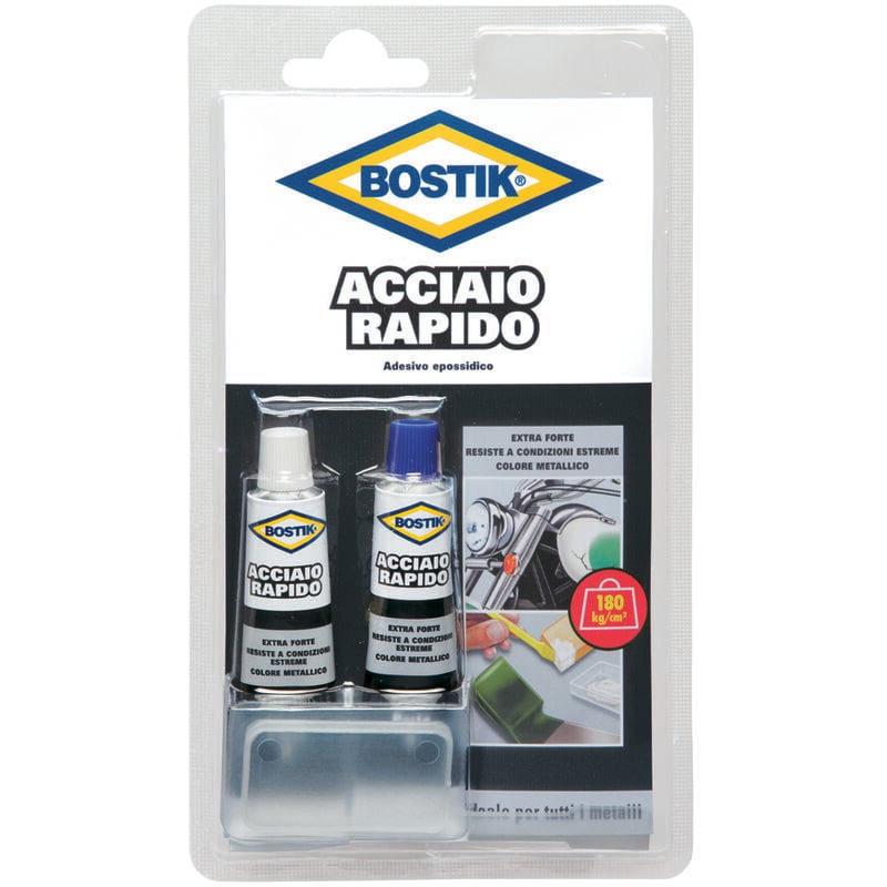 foto del prodotto acciaio rapido 30 grammi bostik