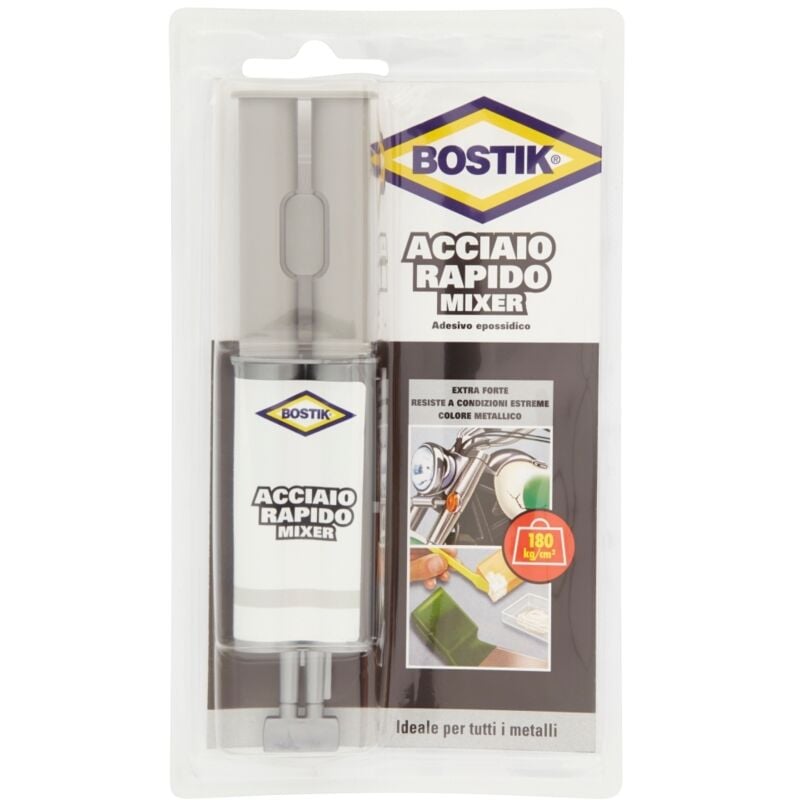 foto del prodotto acciaio rapido mixer 24 ml - bostik