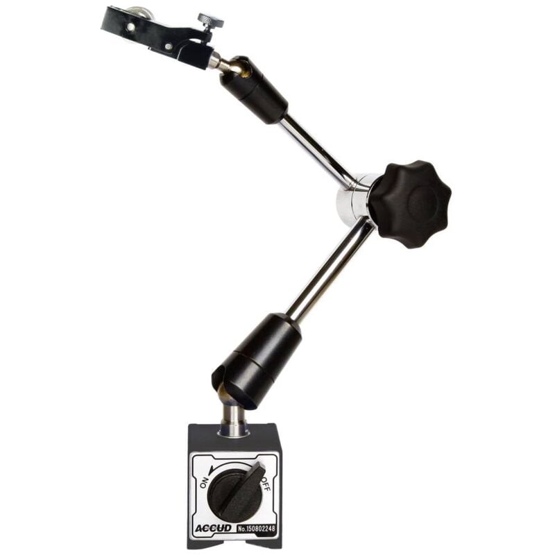 foto del prodotto accud 2521982 supporto magnetico per comparatore l x l x a 85 x 65 x 245 mm