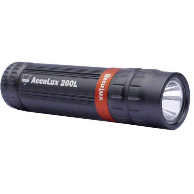 foto del prodotto acculux 200l led monocolore torcia tascabile a batteria 200 lm 124 g