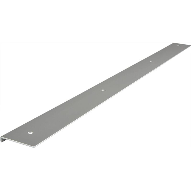foto del prodotto accuride 100007530 sch co profilo di chiusura da avvitare, 630 mm, per piani di lavoro in alluminio, argento anodizzato