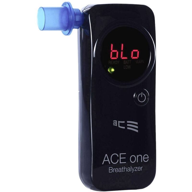 foto del prodotto ace one etilometro nero 0 fino a 4 incl. display, funzione conto alla rovescia, visualizzazione diverse unit 