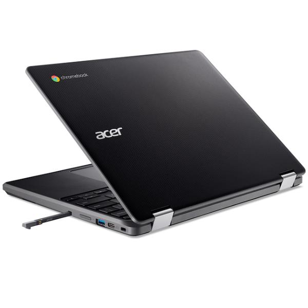 foto del prodotto acer chromebook r856tntco c71k 30,5 cm 12 touch screen hd intel n n100 4 gb lpddr5 sdram 64 gb flash wi fi 6e 802.11ax chromeos nero