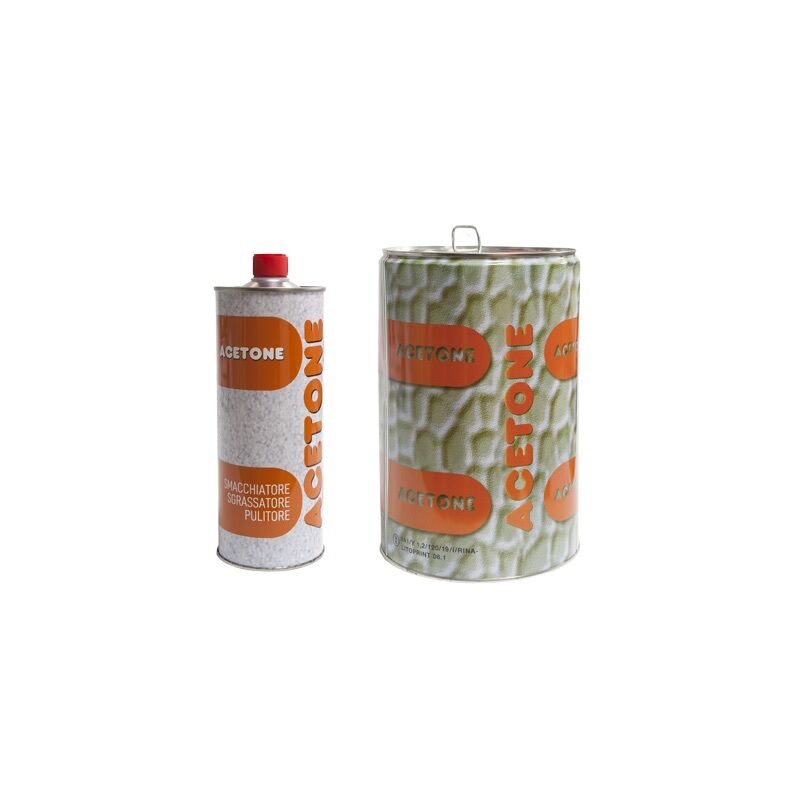 foto del prodotto acetone puro da lt. 1 solvente di resine naturali