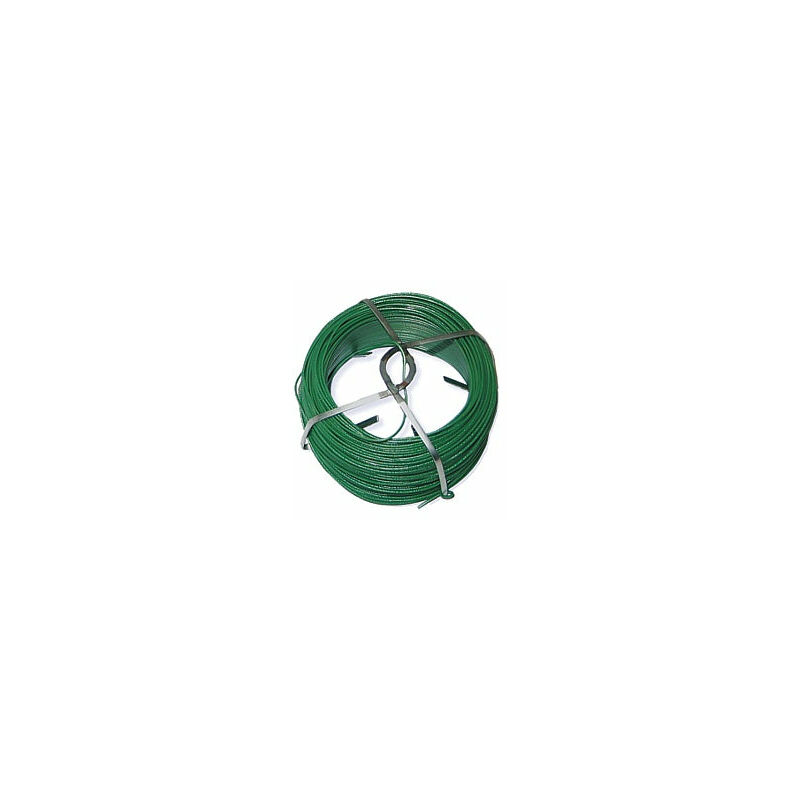 foto del prodotto achat utile bobina di filo plastificato da giardinaggio verde alta qualita beast 50 metri
