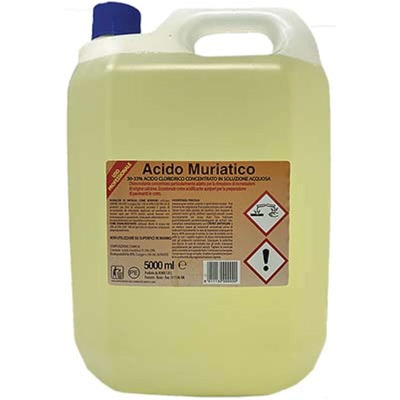 foto del prodotto acido cloridrico muriatico 30 33 lt 5 4 pezzi