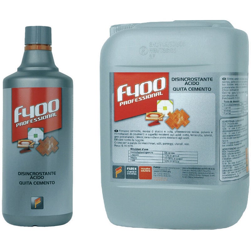 foto del prodotto acido forte per cemento f400 lt.1