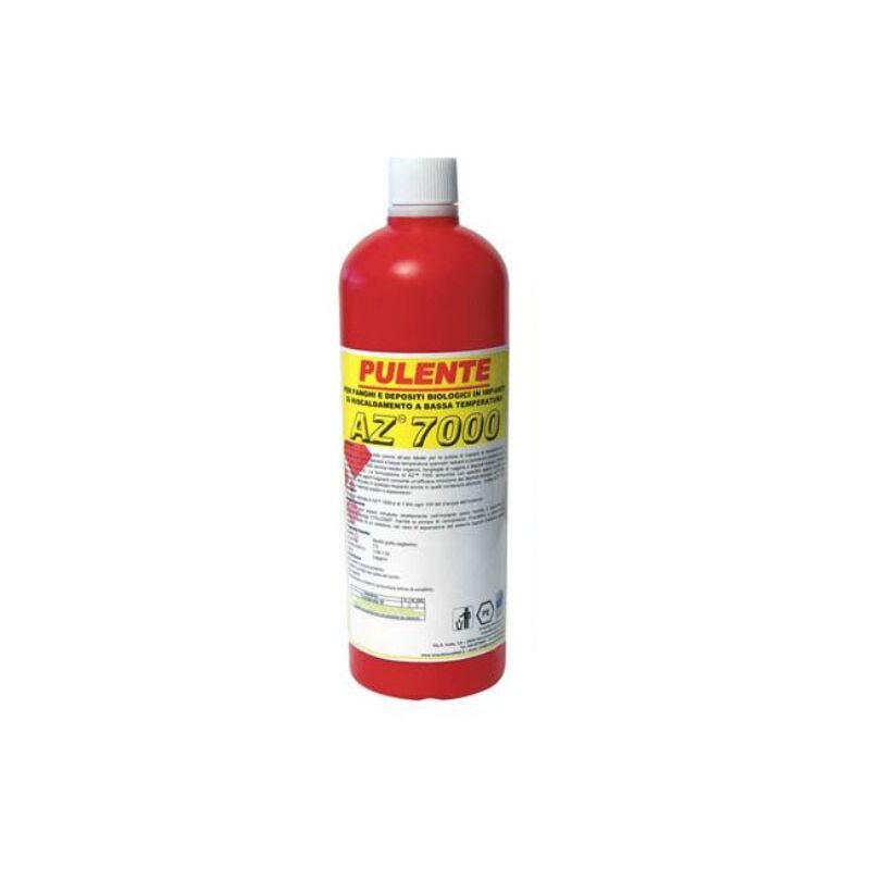 foto del prodotto acqua brevetti az 7000 pulente per fanghi e residui biologici specifico per impianti di riscaldamento a pavimento bottiglia da 1 kg pc7001