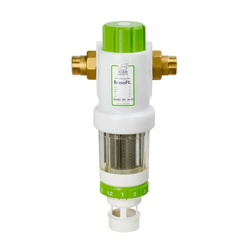 foto del prodotto acqua brevetti bravofil s filtro autopulente semi automatico attacco 3 4 m ft020