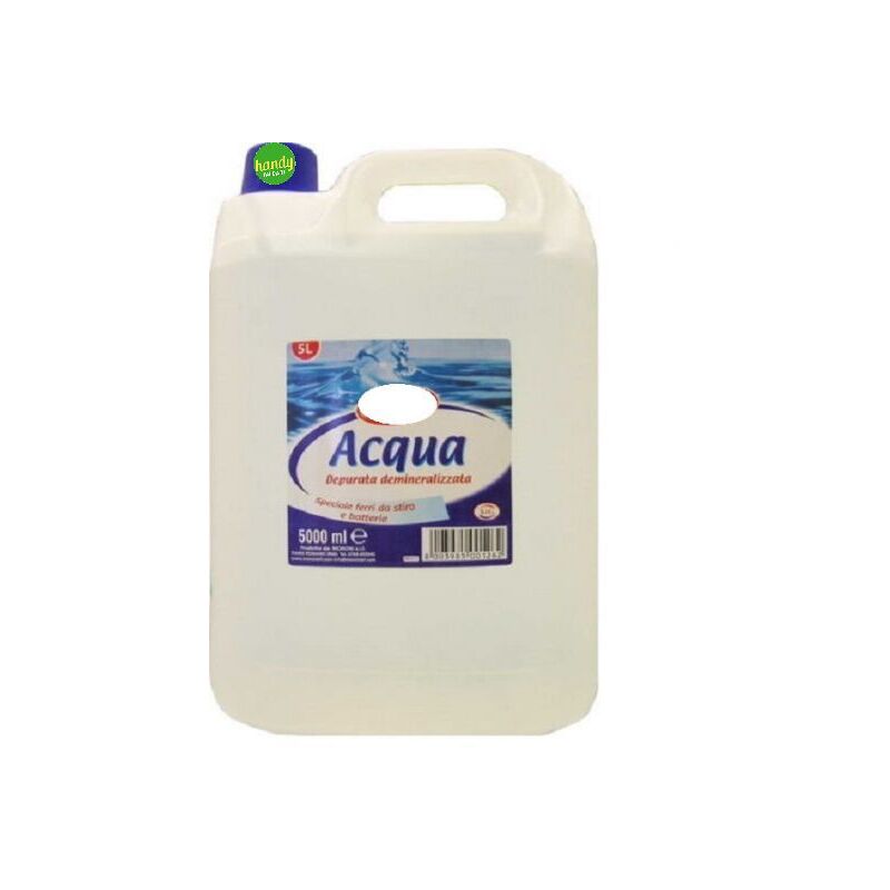 foto del prodotto acqua demineralizzata rhutten lt.5