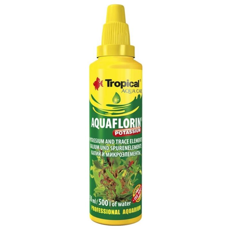 foto del prodotto acquaflorin potassium fertilizzante con potassio per piante acquatiche formato 50 ml tropical
